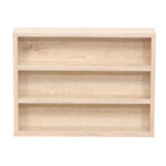 Riiul LESTER 48x10xH36cm, hele melamiin Elutoamööbel