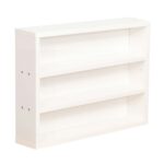 Riiul LESTER 48x10xH36cm, valge melamiin Elutoamööbel