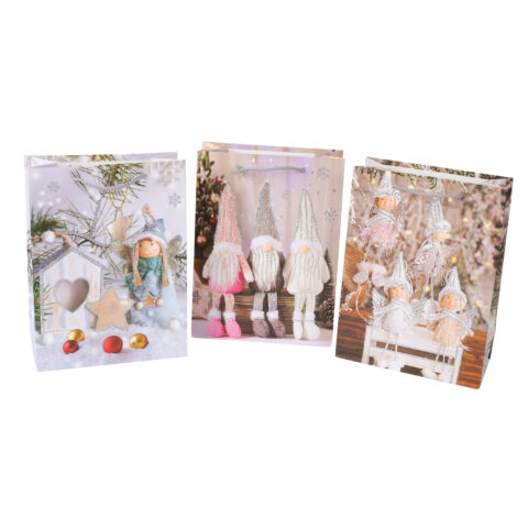 Kinkekott XMAS ELF, 18x24x8,5cm, mix Jõulud H11-1300 Kinkekotid