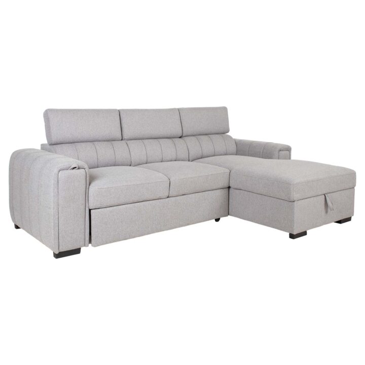 Nurgadiivanvoodi ODELIA PN 252x165xH82/100cm, hall Diivanid