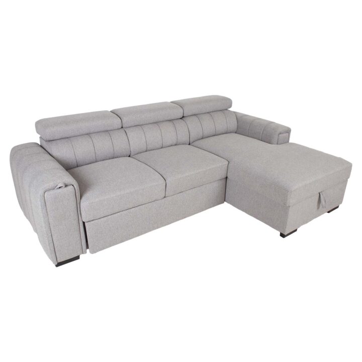 Nurgadiivanvoodi ODELIA PN 252x165xH82/100cm, hall Diivanid