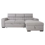 Nurgadiivanvoodi ODELIA PN 252x165xH82/100cm, hall Diivanid
