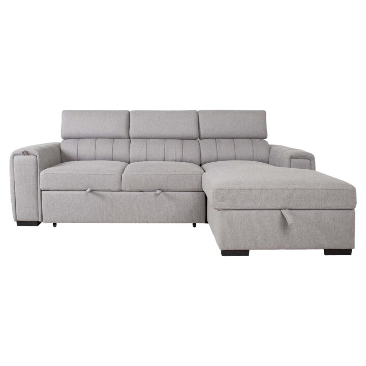 Nurgadiivanvoodi ODELIA PN 252x165xH82/100cm, hall Diivanid