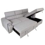 Nurgadiivanvoodi ODELIA PN 252x165xH82/100cm, hall Diivanid