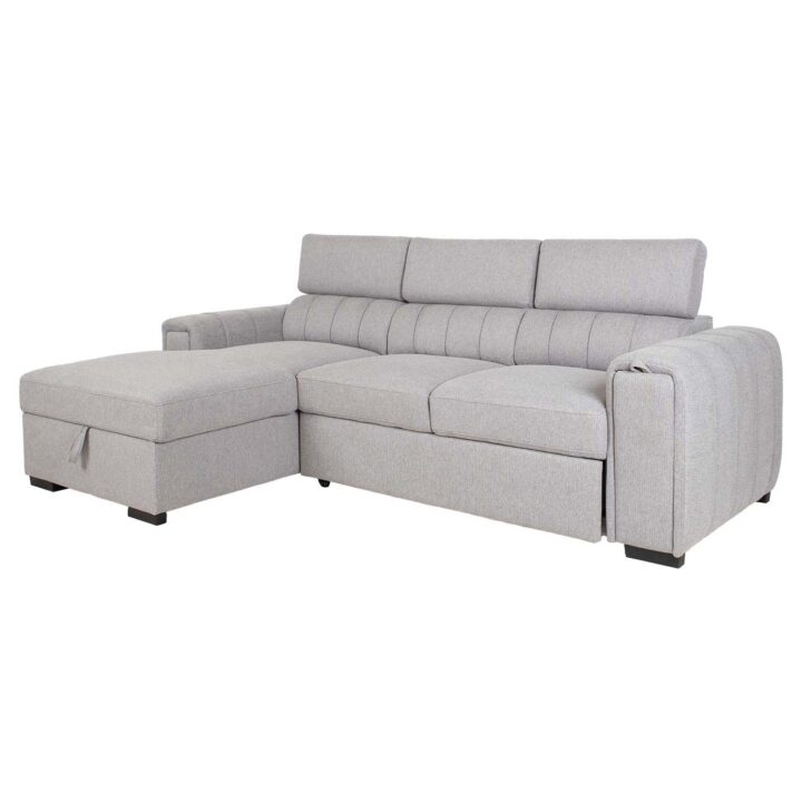 Nurgadiivanvoodi ODELIA VN 252x165xH82/100cm, hall Diivanid
