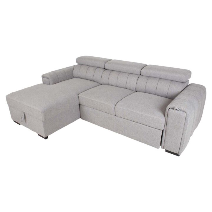 Nurgadiivanvoodi ODELIA VN 252x165xH82/100cm, hall Diivanid
