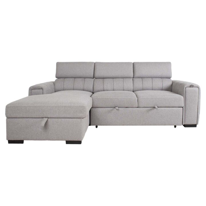 Nurgadiivanvoodi ODELIA VN 252x165xH82/100cm, hall Diivanid