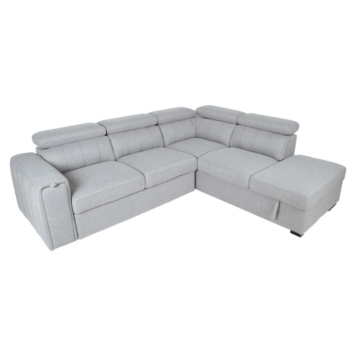 Nurgadiivanvoodi ODELIA-2 PN 263x227xH81/97cm, hall Diivanid