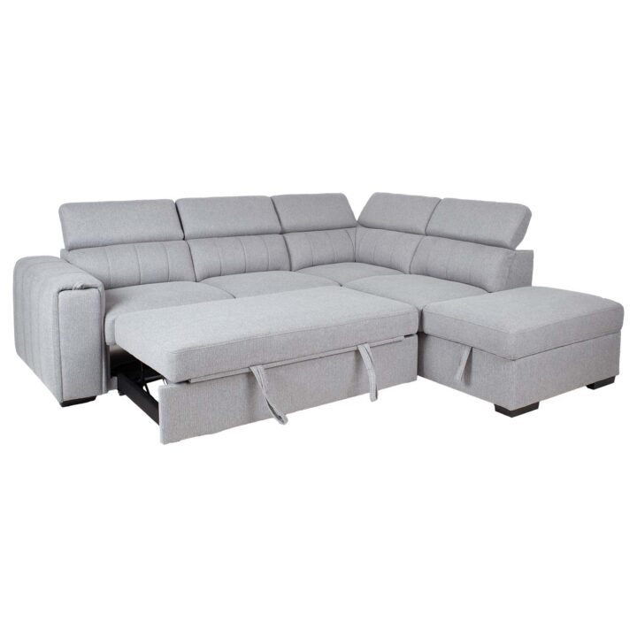 Nurgadiivanvoodi ODELIA-2 PN 263x227xH81/97cm, hall Diivanid