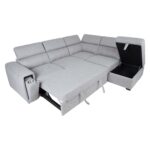 Nurgadiivanvoodi ODELIA-2 PN 263x227xH81/97cm, hall Diivanid