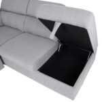 Nurgadiivanvoodi ODELIA-2 PN 263x227xH81/97cm, hall Diivanid