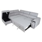 Nurgadiivanvoodi ODELIA-2 VN 263x227xH81/97cm, hall Diivanid