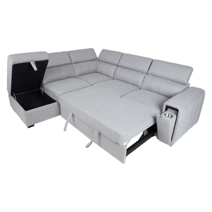 Nurgadiivanvoodi ODELIA-2 VN 263x227xH81/97cm, hall Diivanid
