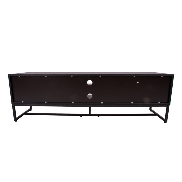TV-laud AMSTERDAM 160x40xH50cm, tamm/must Elutoamööbel AMSTERDAM
