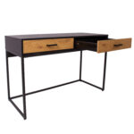 Kirjutuslaud AMSTERDAM 120x50xH79cm, tamm/must Kirjutuslauad AMSTERDAM