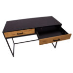 Kirjutuslaud AMSTERDAM 120x50xH79cm, tamm/must Kirjutuslauad AMSTERDAM