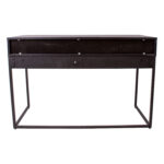 Kirjutuslaud AMSTERDAM 120x50xH79cm, tamm/must Kirjutuslauad AMSTERDAM