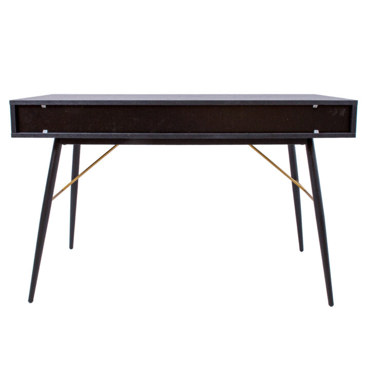 Kirjutuslaud LUXEMBOURG 120x48xH75cm, must melamiin Kirjutuslauad Elutuppa jõuludeks