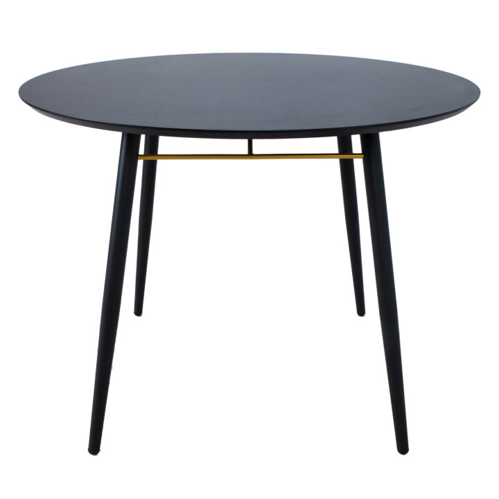 Söögilaud LUXEMBOURG D100xH75cm, must melamiin Söögilauad LUXEMBOURG