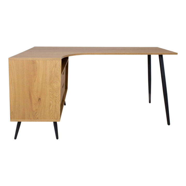 Kirjutuslaud GEORGIA 145x80xH75cm, melamiin tammedekooriga Kirjutuslauad Elutuppa jõuludeks