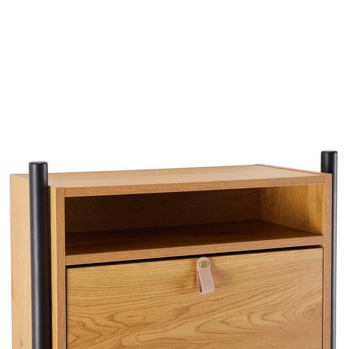 Jalatsikapp AALBORG 55,6x26xH91,5cm, tamm Esik ja Garderoob Esikumööbel