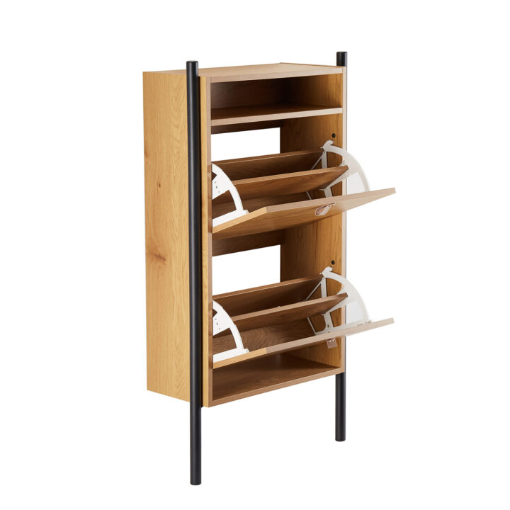 Jalatsikapp AALBORG 55,6x26xH91,5cm, tamm Esik ja Garderoob Esikumööbel