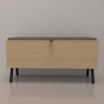 Esikupink AALBORG 90x32xH46cm, tamm Esik ja Garderoob Esikumööbel
