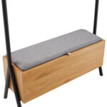 Esikunagi AALBORG pingiga 97x32xH180cm, tamm Esik ja Garderoob Esikumööbel