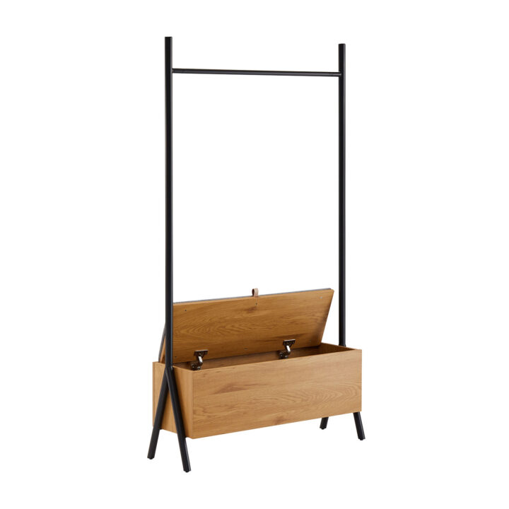 Esikunagi AALBORG pingiga 97x32xH180cm, tamm Esik ja Garderoob Esikumööbel