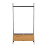 Esikunagi AALBORG pingiga 97x32xH180cm, tamm Esik ja Garderoob Esikumööbel