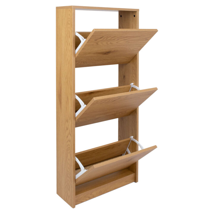Jalatsikapp AALBORG 49x18xH122cm, tamm Esik ja Garderoob Esikumööbel