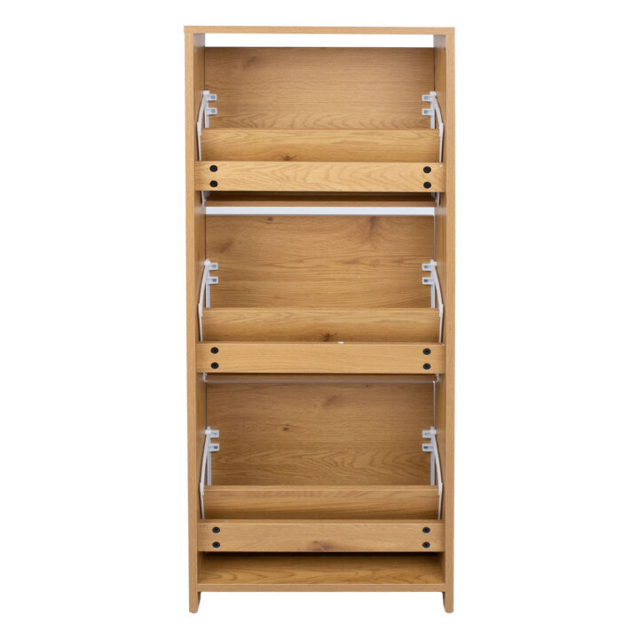 Jalatsikapp AALBORG 49x18xH122cm, tamm Esik ja Garderoob Esikumööbel