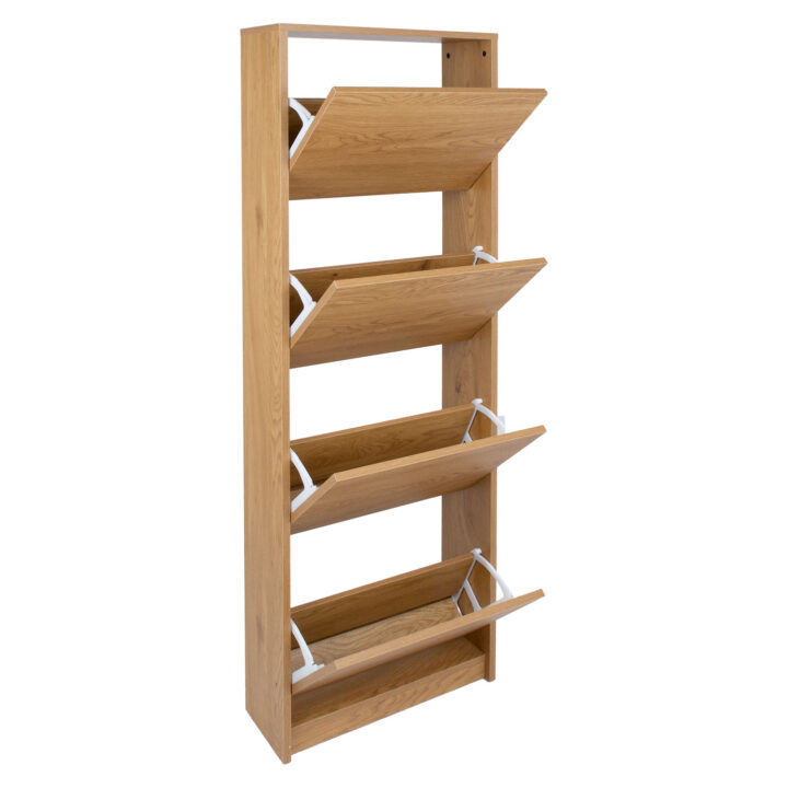 Jalatsikapp AALBORG 49x18xH160cm, tamm Esik ja Garderoob Esikumööbel