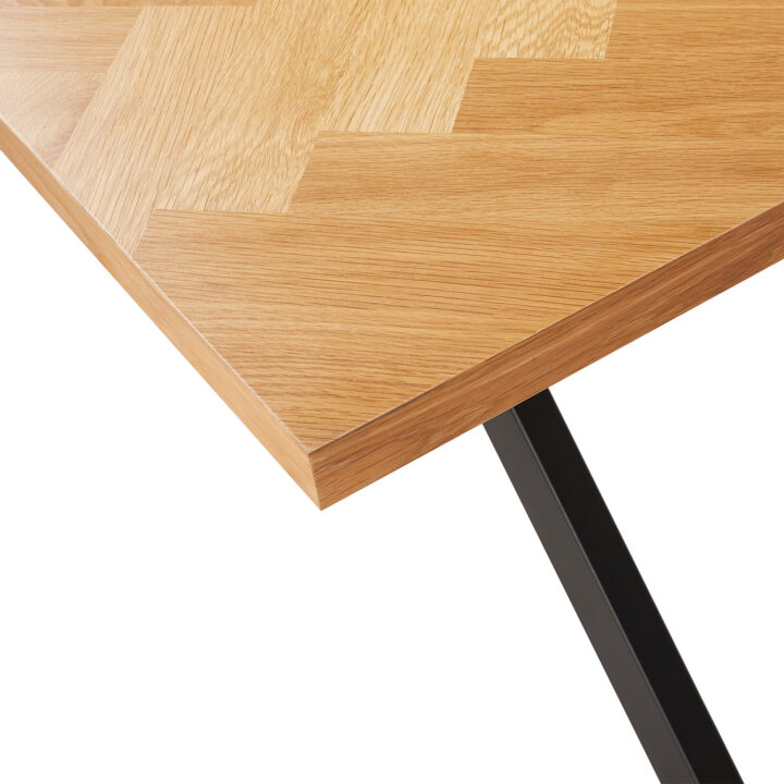 Söögilaud ROWAN 200x90xH75cm, kalasaba tamm Söögilauad H02-200 Söögilauad