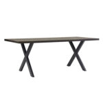 Söögilaud ROWAN 200x90xH75cm, kalasaba suitsutamm Söögilauad H02-200 Söögilauad