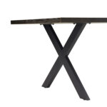 Söögilaud ROWAN 200x90xH75cm, kalasaba suitsutamm Söögilauad H02-200 Söögilauad