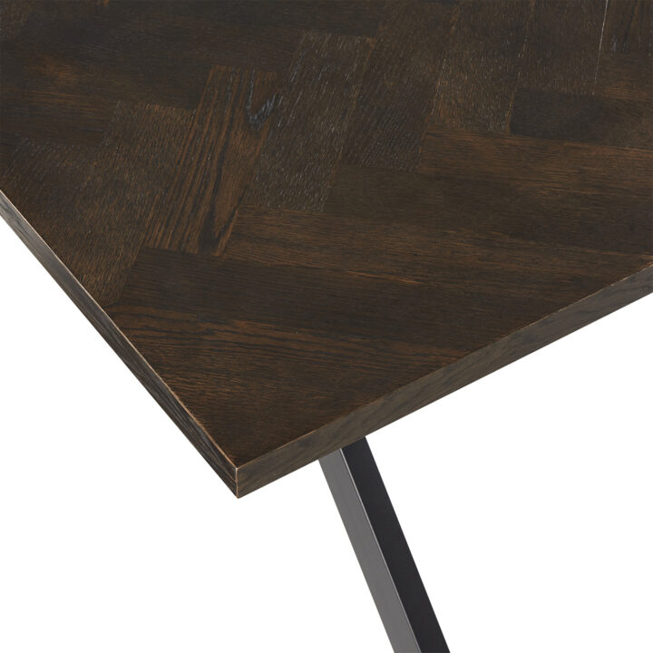 Söögilaud ROWAN 200x90xH75cm, kalasaba suitsutamm Söögilauad H02-200 Söögilauad