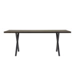 Söögilaud ROWAN 200x90xH75cm, kalasaba suitsutamm Söögilauad H02-200 Söögilauad