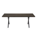 Söögilaud ROWAN 200x90xH75cm, kalasaba suitsutamm Söögilauad H02-200 Söögilauad