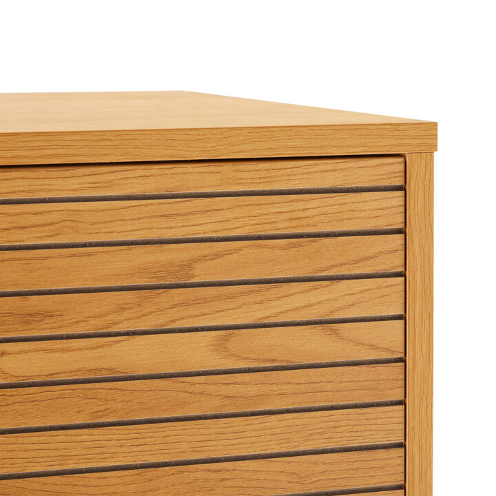 Kapp LINE 80x40xH130cm, tammedekooriga melamiin Elutoamööbel H01-700 Kapid