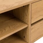 TV laud SACHA 180x40xH43cm, tammedekooriga melamiin Elutoamööbel H01-800 TV-alused