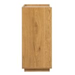 Kummut SACHA 75x40xH89cm, tammedekooriga melamiin Elutoamööbel H01-700 Kapid