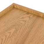 Kummut SACHA 75x40xH89cm, tammedekooriga melamiin Elutoamööbel H01-700 Kapid
