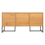 Kummut HAMPTON 160x40xH80cm, tammedekooriga melamiin Elutoamööbel H01-700 Kapid, kummutid ja riiulid