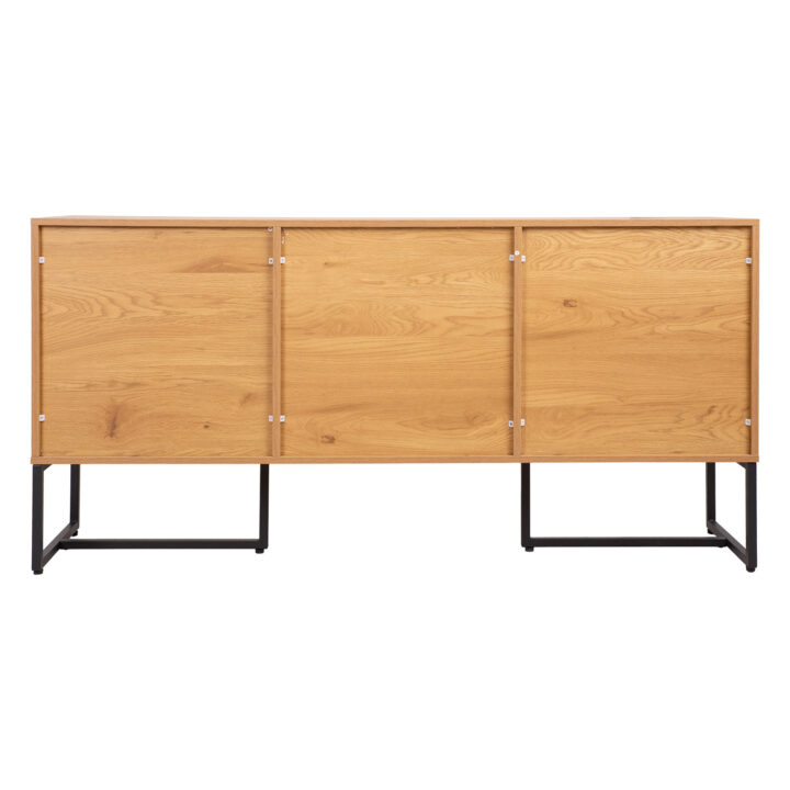 Kummut HAMPTON 160x40xH80cm, tammedekooriga melamiin Elutoamööbel H01-700 Kapid, kummutid ja riiulid