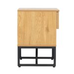 Öökapp HAMPTON 50x40xH55cm, tammedekooriga melamiin Magamistuba H03-700 Öökapid