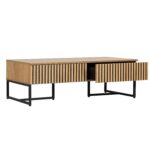Diivanilaud HAMPTON 120x60xH40cm, tammedekooriga melamiin Diivanilauad ja abilauad Diivanilauad ja abilauad