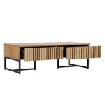 Diivanilaud HAMPTON 120x60xH40cm, tammedekooriga melamiin Diivanilauad ja abilauad Diivanilauad ja abilauad