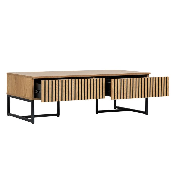 Diivanilaud HAMPTON 120x60xH40cm, tammedekooriga melamiin Diivanilauad ja abilauad Diivanilauad ja abilauad