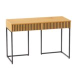 Kirjutuslaud HAMPTON 120x50xH79cm, tammedekooriga melamiin Kontorimööbel